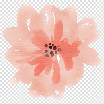 Watercolor painting Flower , painting transparent background PNG clipart