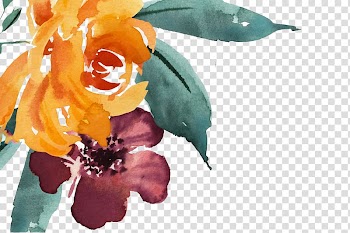 Watercolor painting Flower Petal , flower transparent background PNG clipart