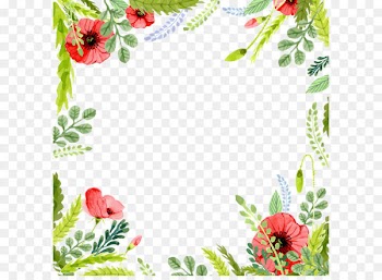 Watercolor painting Flower - Vector Hand-painted decorative flower 