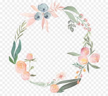 Watercolor painting Flower Wreath Photography Clip art - floral wreath 
