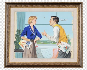 Watercolor painting Frames Trans World Airlines, painting transparent background PNG clipart