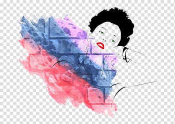 Watercolor painting Graffiti Abstract art Drawing, Watercolor Women transparent background PNG clipart
