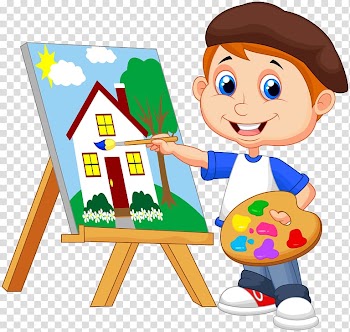 Watercolor painting graphics Cartoon, painting transparent background PNG clipart