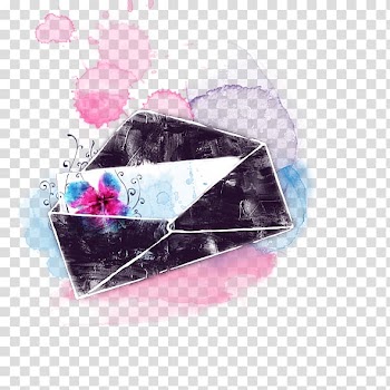 Watercolor painting Illustration, envelope transparent background PNG clipart