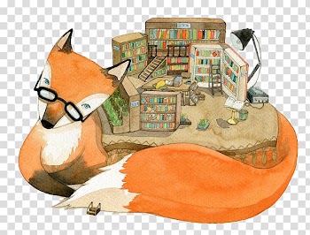 Watercolor painting Illustration, Hand-painted animal town transparent background PNG clipart