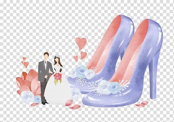 Watercolor painting Illustration, Wedding watercolor transparent background PNG clipart