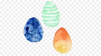 Watercolor painting Illustrator Illustration - Oval egg watercolor painting Stock Image 