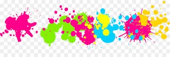 Watercolor painting Ink brush - Paint splash 