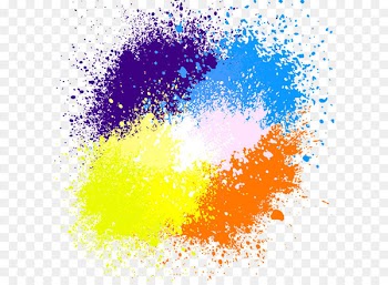 Watercolor painting Ink - Paint splash 