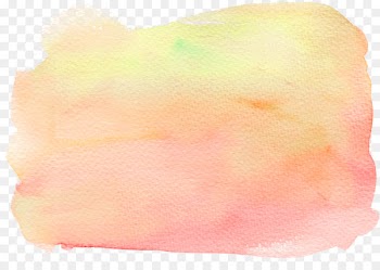 Watercolor painting Ink Pen - Pale yellow watercolor effect 