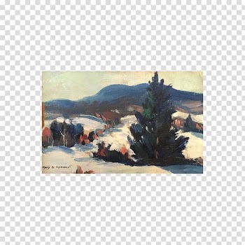 Watercolor painting Landscape painting American Impressionism, painting transparent background PNG clipart