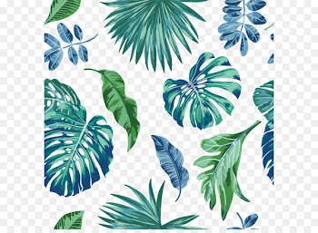 Watercolor painting Leaf Euclidean vector Illustration - Watercolor painted green leaf vector 