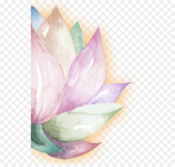 Watercolor painting - Lotus watercolor 