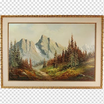 Watercolor painting Oil painting Landscape painting, painting transparent background PNG clipart