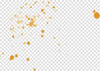Watercolor painting Orange, Orange watercolor dots transparent background PNG clipart