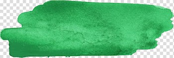 Watercolor painting Paintbrush Pinceau à aquarelle, Green Watercolor brush transparent background PNG clipart