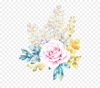 Watercolor Painting, Painting, Flower, White, Cut Flowers PNG