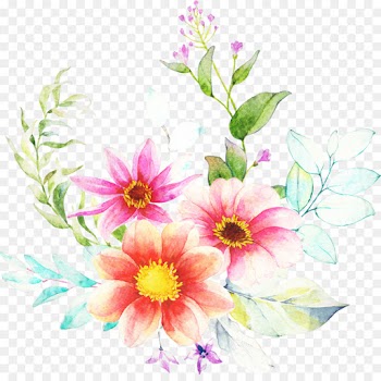 Watercolor Painting, Painting, Watercolor Drawing, Flower, Flowering Plant PNG