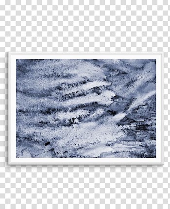 Watercolor painting Paper Art Poster, scandinavian poster transparent background PNG clipart