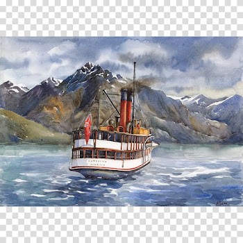Watercolor painting Paper Giclée Art, painting transparent background PNG clipart