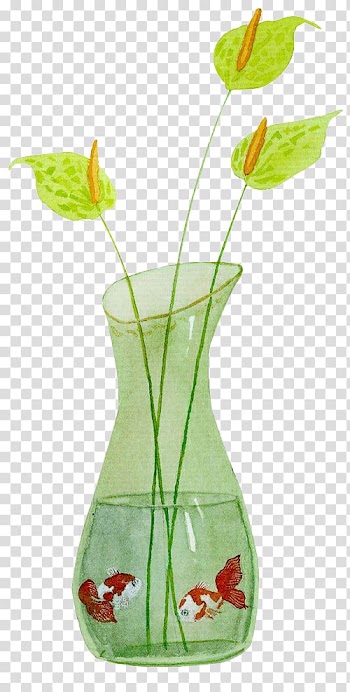 Watercolor painting, Plant Bottle transparent background PNG clipart