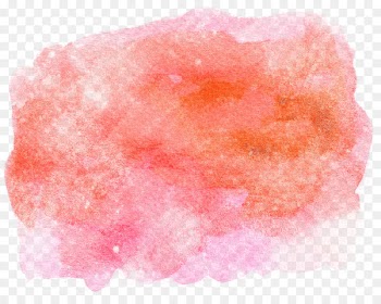 Watercolor painting Poster New Year's resolution - Red watercolor effect 