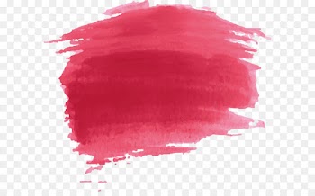 Watercolor painting Red - Red watercolor paint effect 