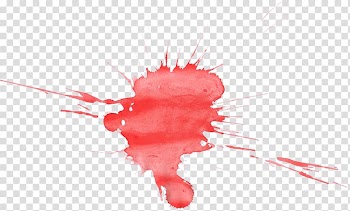 Watercolor painting Red, watercolor red transparent background PNG clipart