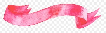 Watercolor painting Ribbon Adobe Illustrator Illustration - Vector red ribbon 