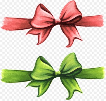 Watercolor painting Ribbon Bow and arrow Clip art - Two bows 