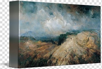 Watercolor painting Rocky Landscape Modern art, beautiful countryside transparent background PNG clipart
