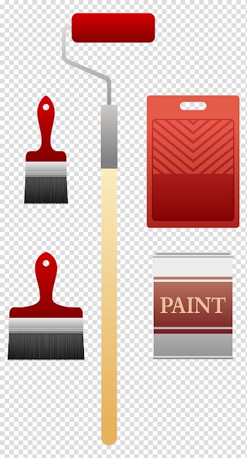Watercolor painting , seting transparent background PNG clipart