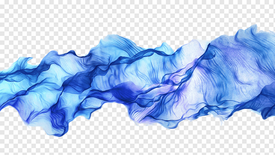 Watercolor painting Smoke, watercolor dessert, blue, color, painting png