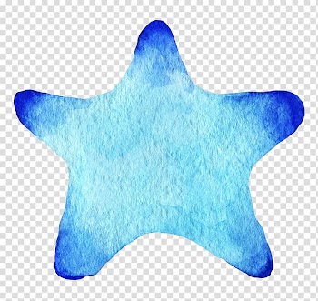 Watercolor painting Starfish, starfish transparent background PNG clipart