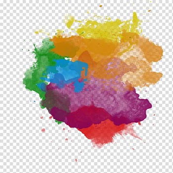 Watercolor painting Sticker Graphics, paint transparent background PNG clipart