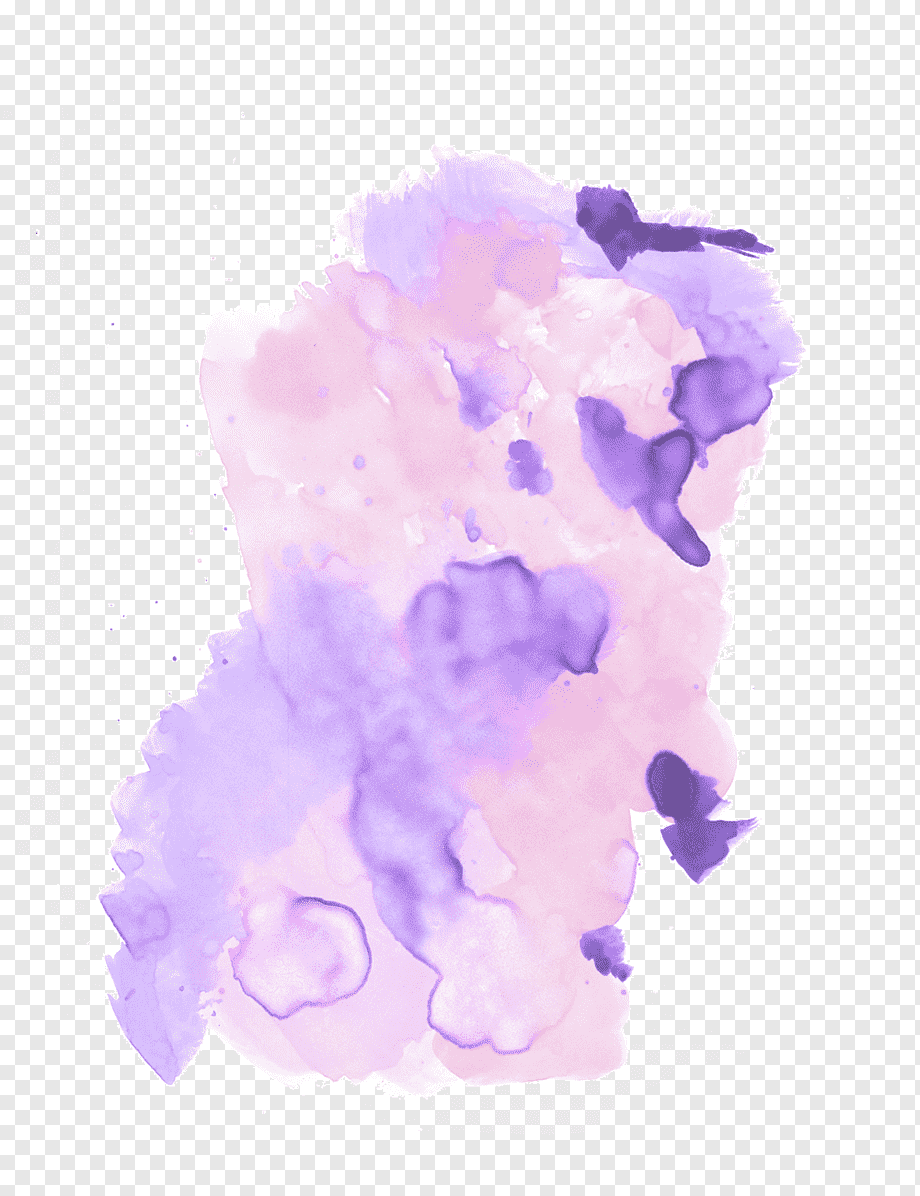 Watercolor painting Texture Drawing graphy, watercolor leaves, purple, watercolor Leaves, violet png