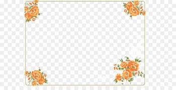 Watercolor painting - Vector watercolor flowers border 