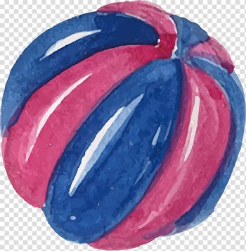 Watercolor painting, Watercolor ball transparent background PNG clipart
