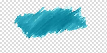 Watercolor painting Watercolor Blue Pinceau à aquarelle, paint transparent background PNG clipart