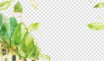 Watercolor painting , watercolor forest transparent background PNG clipart