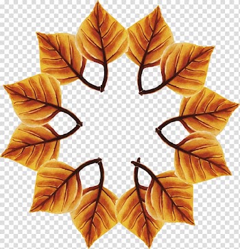 Watercolor painting, Watercolor golden autumn leaves transparent background PNG clipart