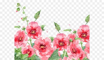 Watercolor painting Watercolour Flowers Bird-and-flower painting - Watercolor spring flowers 