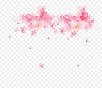 Watercolor painting Watercolour Flowers Garland - flower 