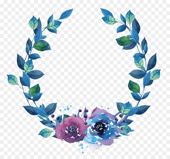 Watercolor painting Watercolour Textures Drawing - sen department feather wreath of flowers 