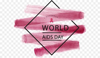 Watercolor painting World AIDS Day - Vivid watercolor painted flag 