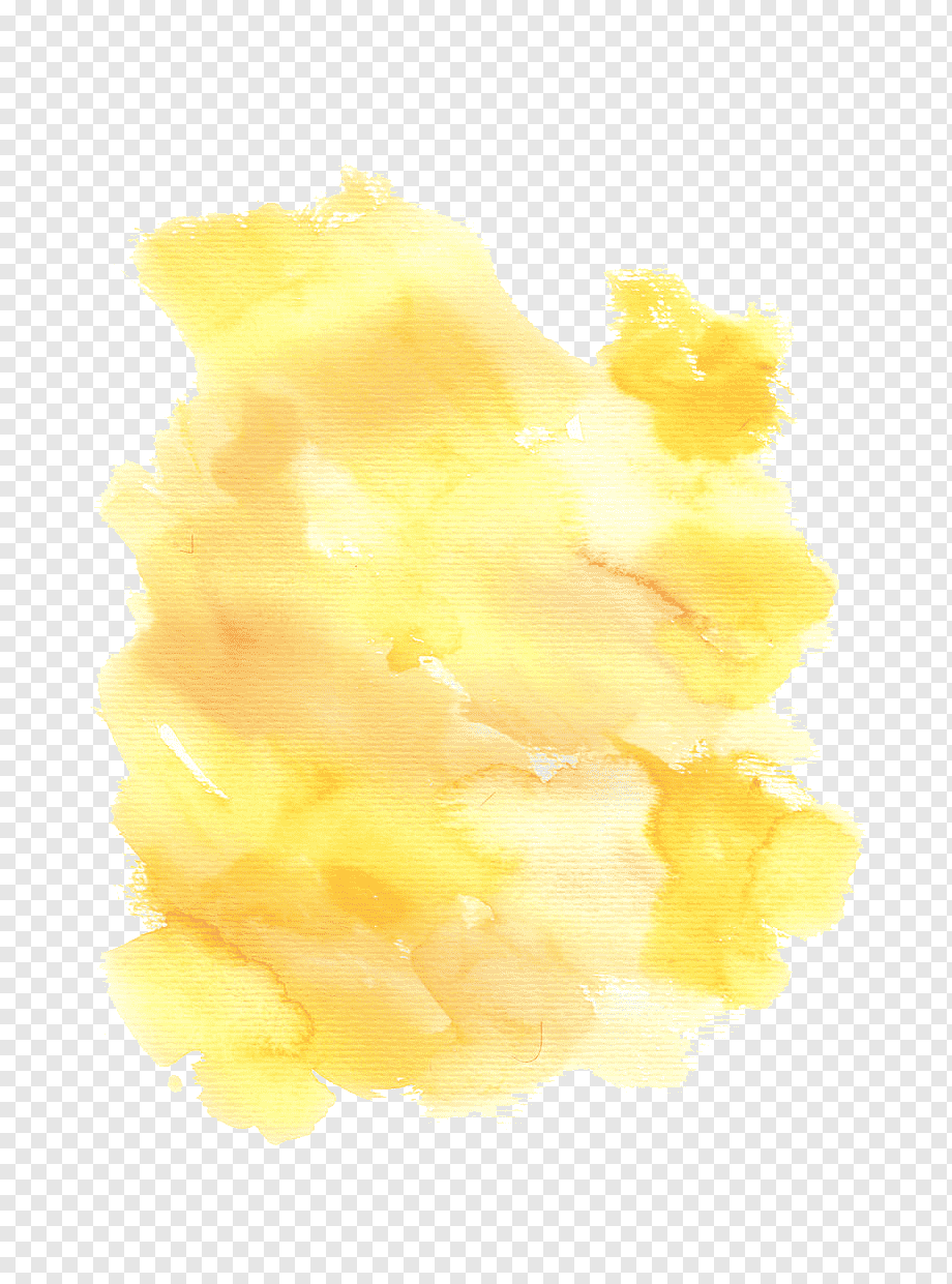 Watercolor painting Yellow, Yellow watercolor painting graffiti, watercolor Leaves, food, graphic png