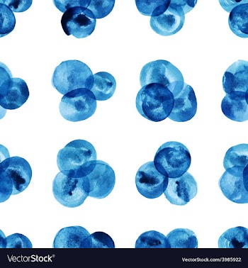  					Watercolor pattern with dots vector image														