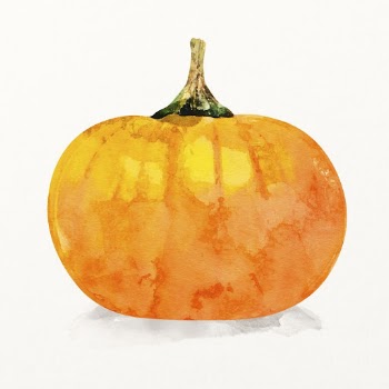 Watercolor pumpkin clipart, aesthetic vegetable | Free Photo Illustration - rawpixel