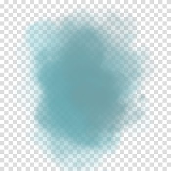 Watercolor, round teal illustration transparent background PNG clipart