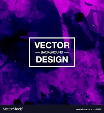 Watercolor splatter background vector image
